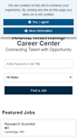 Mobile Screenshot of internships.aiche.org